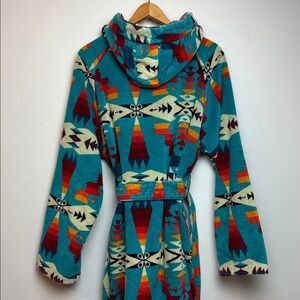 Pendleton Women’s Large Tucson Hooded Cotton Terry Bathrobe